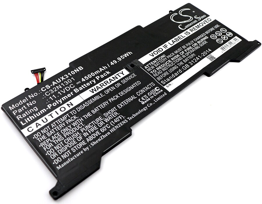 Batteri till Notebook, Bärbar dator för Asus Zenbook UX31LA, UX31LA-0161A4200U m.fl.