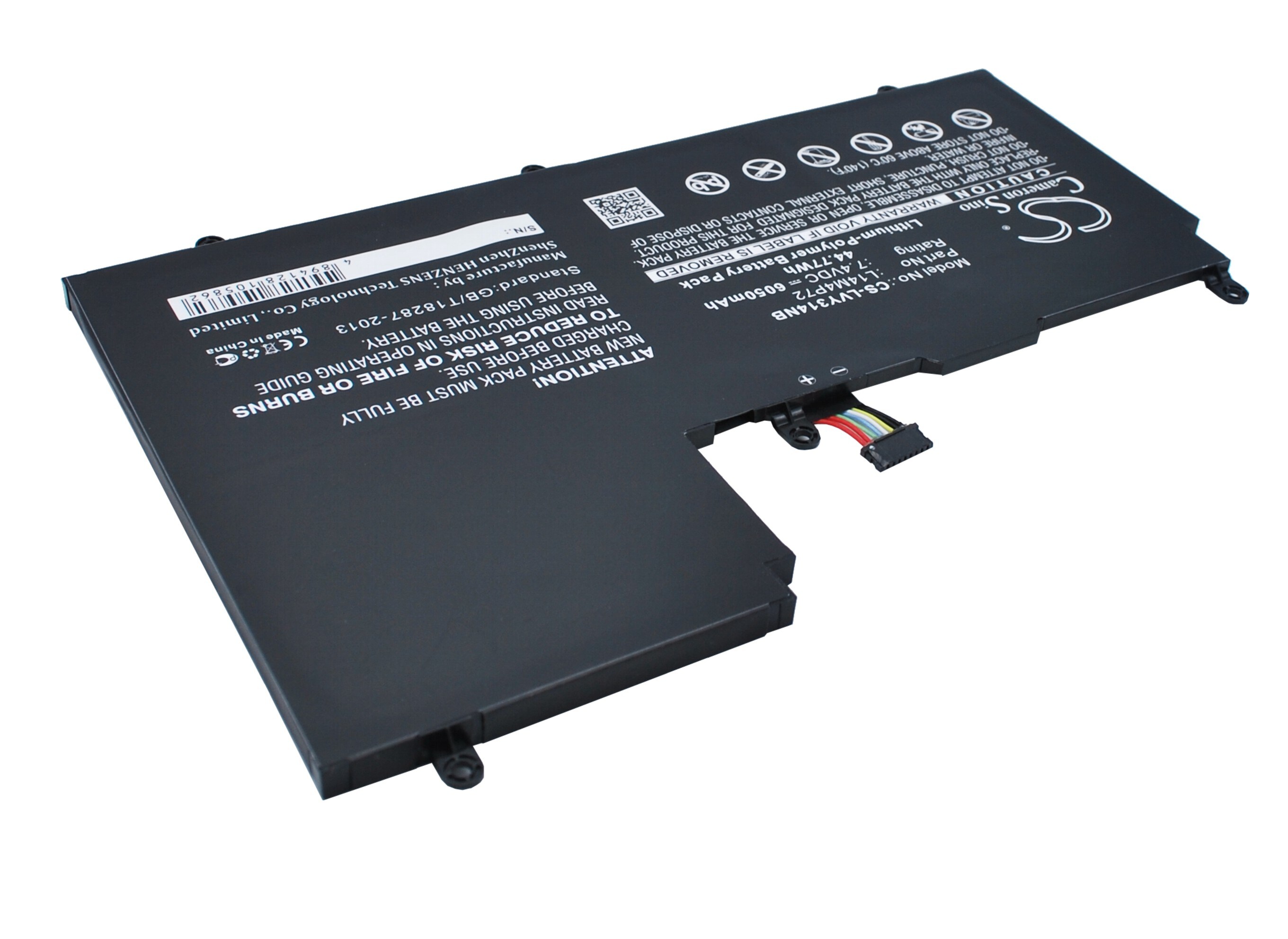 Batteri till Notebook, Bärbar dator för Lenovo Yoga 3 14, Yoga 700 14ISK, Yoga 3 1470 m.fl.