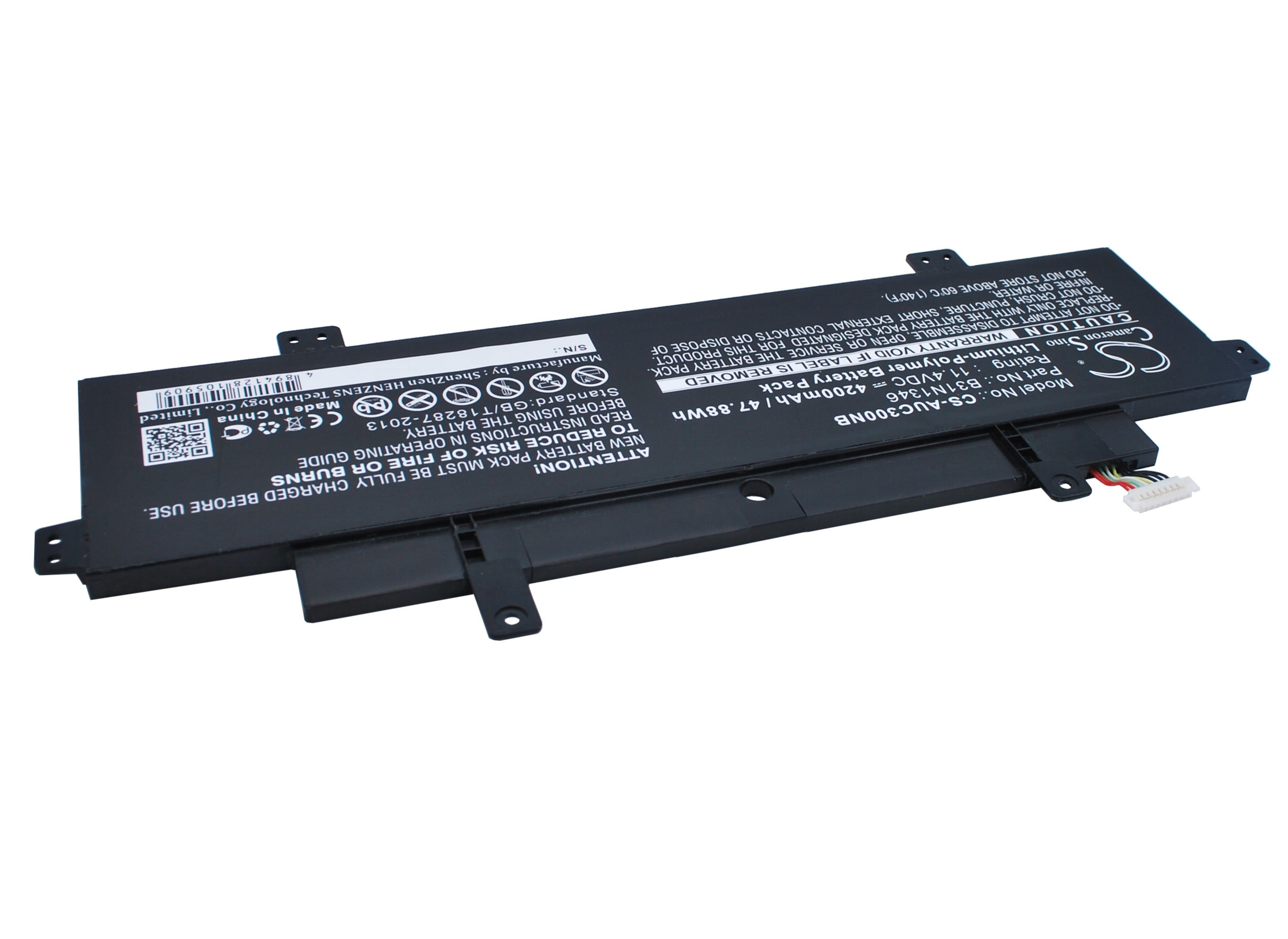 Batteri till Notebook, Bärbar dator för Asus Chromebook C300, Chromebook C300M m.fl.