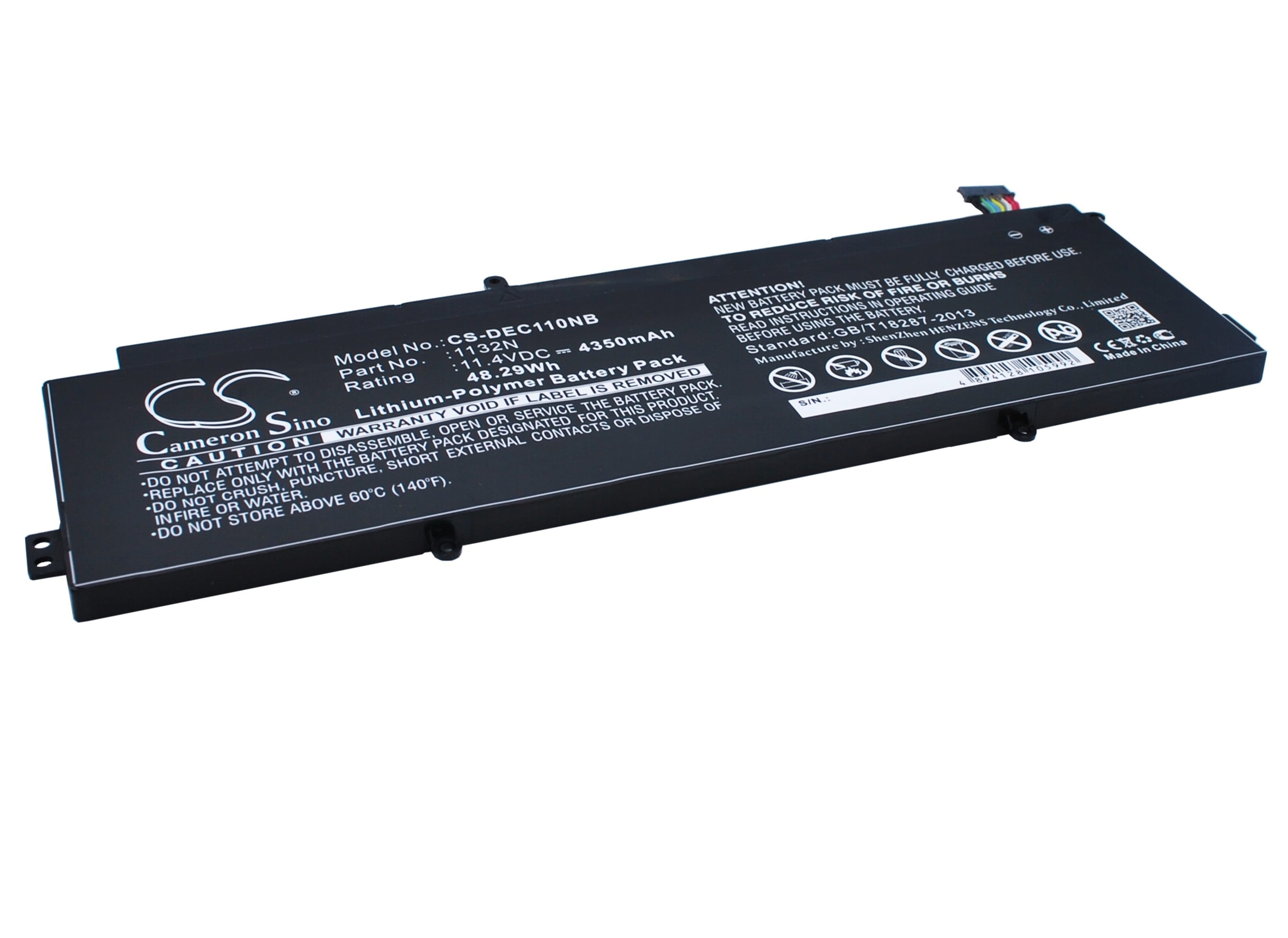 Batteri till Notebook, Bärbar dator för DELL Chromebook 11
