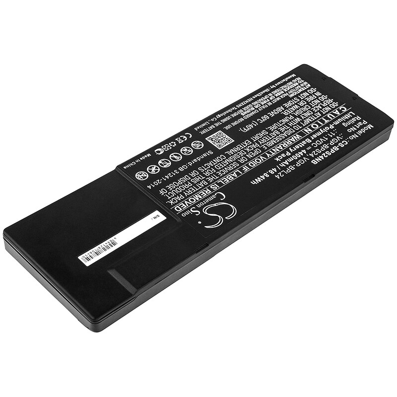 Batteri till Notebook, Bärbar dator för Sony VAIO VPC-SB11FX/B, VAIO VPC-SB11FX/W m.fl.