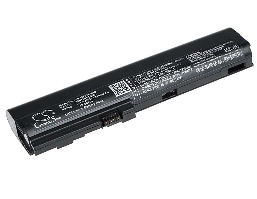 Batteri till Notebook, Bärbar dator för HP EliteBook 2560p, EliteBook 2570p