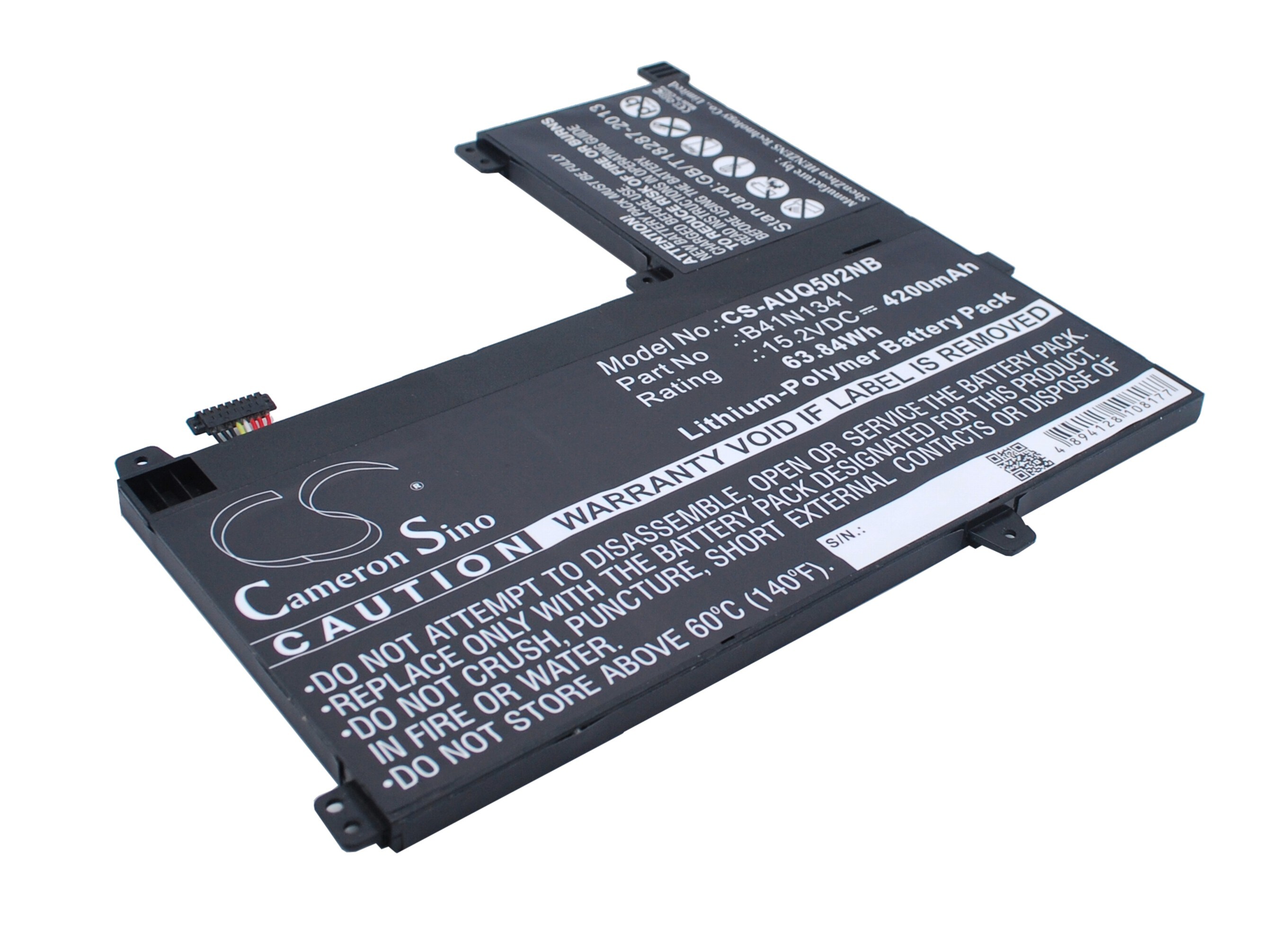 Batteri till Notebook, Bärbar dator för Asus Q502L, Q502LA, Q502LA-BBI5T12 m.fl.
