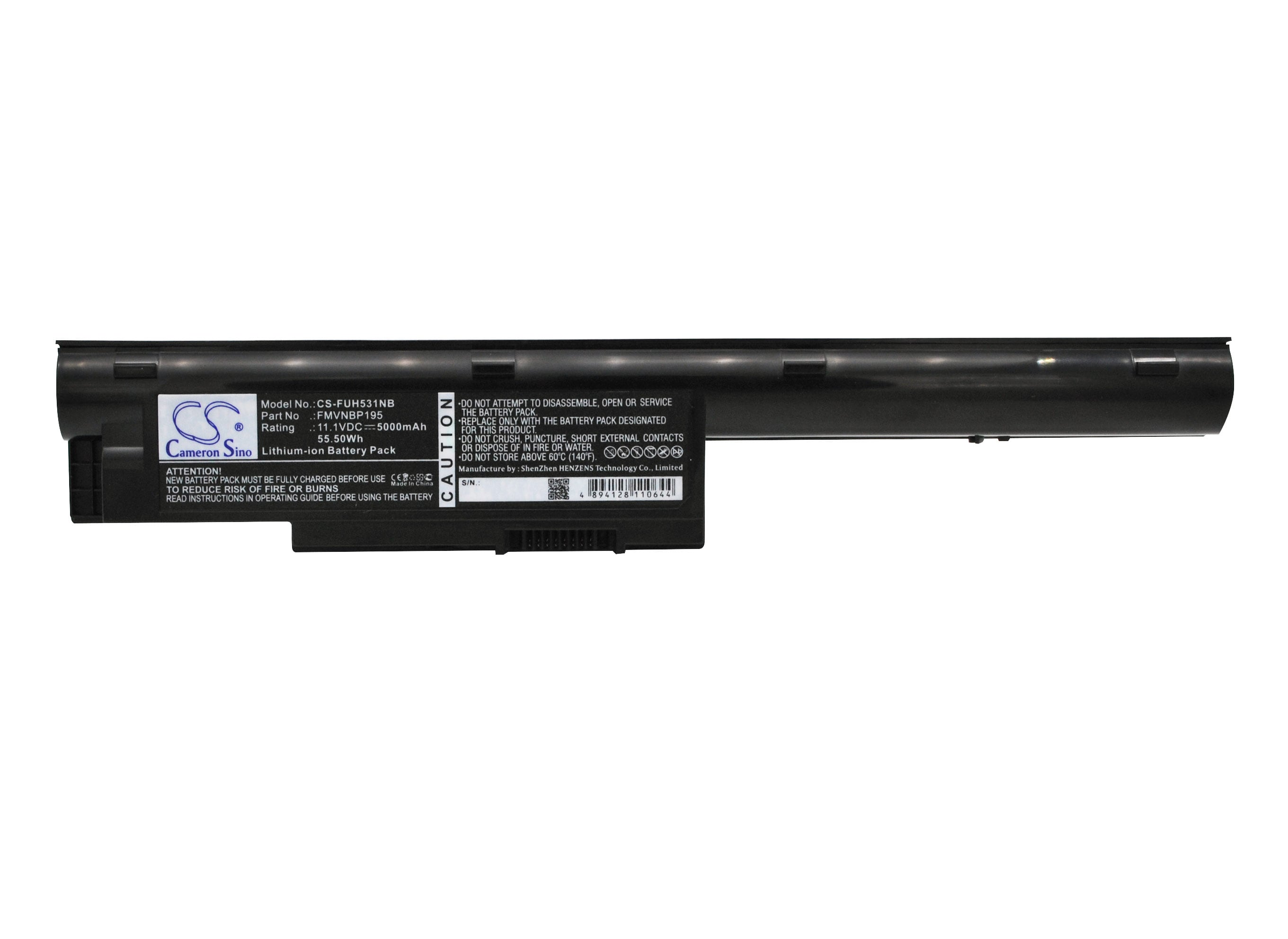 Batteri till Notebook, Bärbar dator för Fujitsu Lifebook BH531, Lifebook SH531