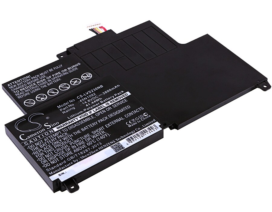 Batteri till Notebook, Bärbar dator för Lenovo ThinkPad S230u, ThinkPad Edge S230u m.fl.