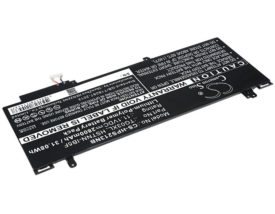 Batteri till Notebook, Bärbar dator för HP Split X2 13-F, Split X2 13-F010DX