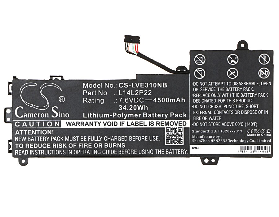 Batteri till Notebook, Bärbar dator för Lenovo E31, E31-70, E31-70-80KX0007GE