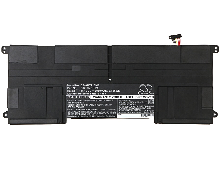 Batteri till Notebook, Bärbar dator för Asus Taichi 21, Taichi 21-DH51 m.fl.