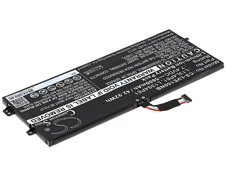 Batteri till Notebook, Bärbar dator för Lenovo Edge 15, Edge 15 80H1, Flex 2 Pro-15 m.fl.