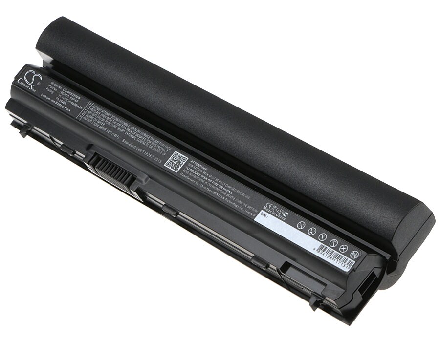 Batteri till Notebook, Bärbar dator för DELL Latitude E6120, Latitude E6220 m.fl.