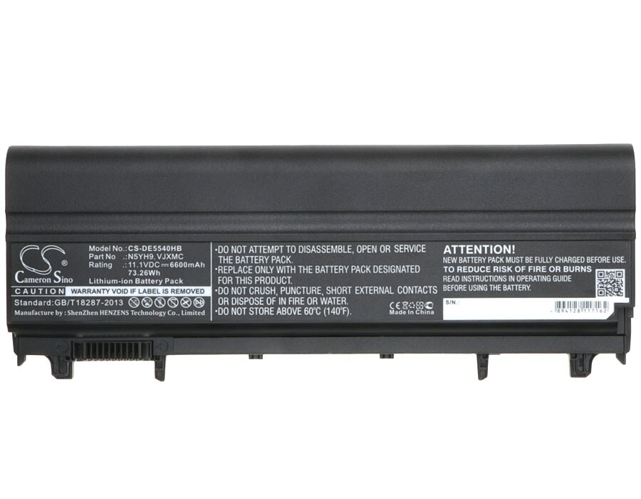 Batteri till Notebook, Bärbar dator för DELL Latitude E5440, Latitude E5540 m.fl.