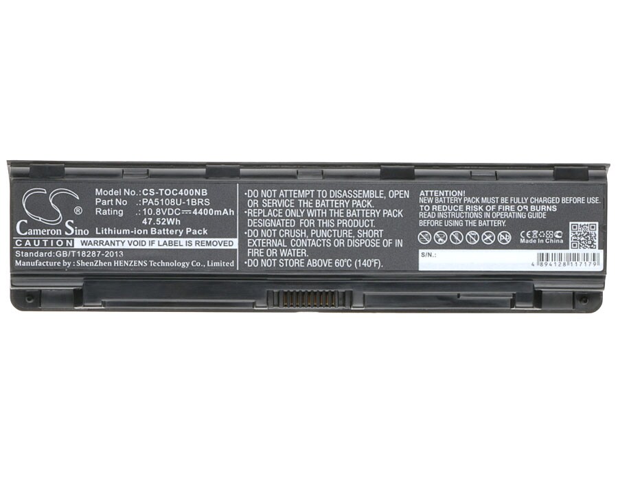 Batteri till Notebook, Bärbar dator för Toshiba Satellite C40-AD05B1 m.fl.