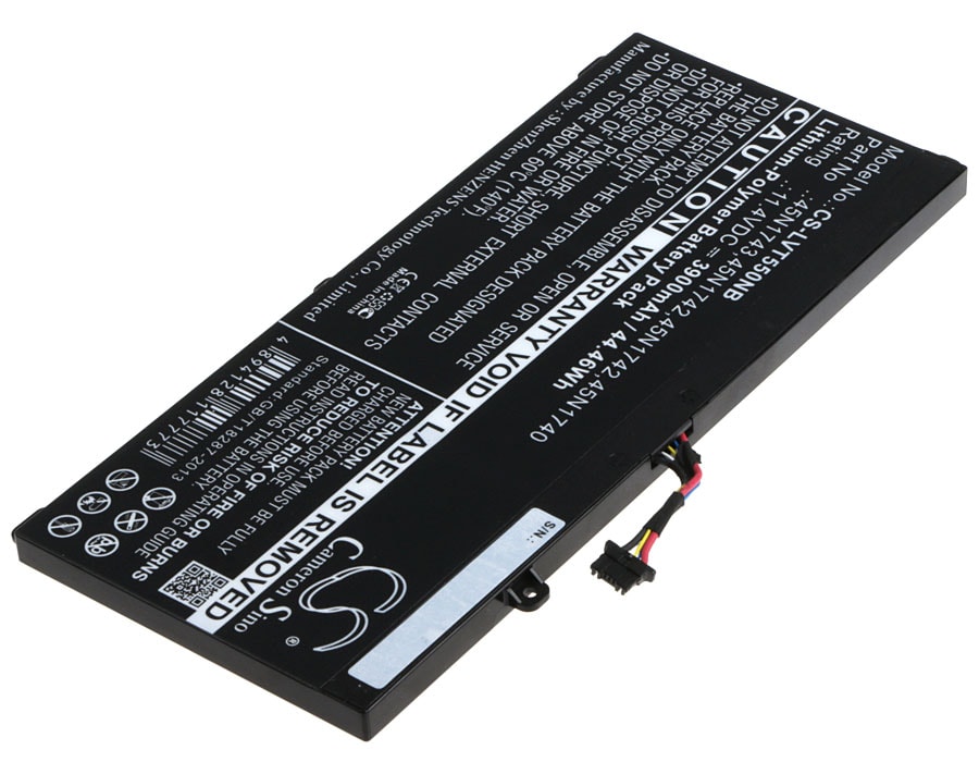 Batteri till Notebook, Bärbar dator för Lenovo ThinkPad T550, ThinkPad T550s m.fl.