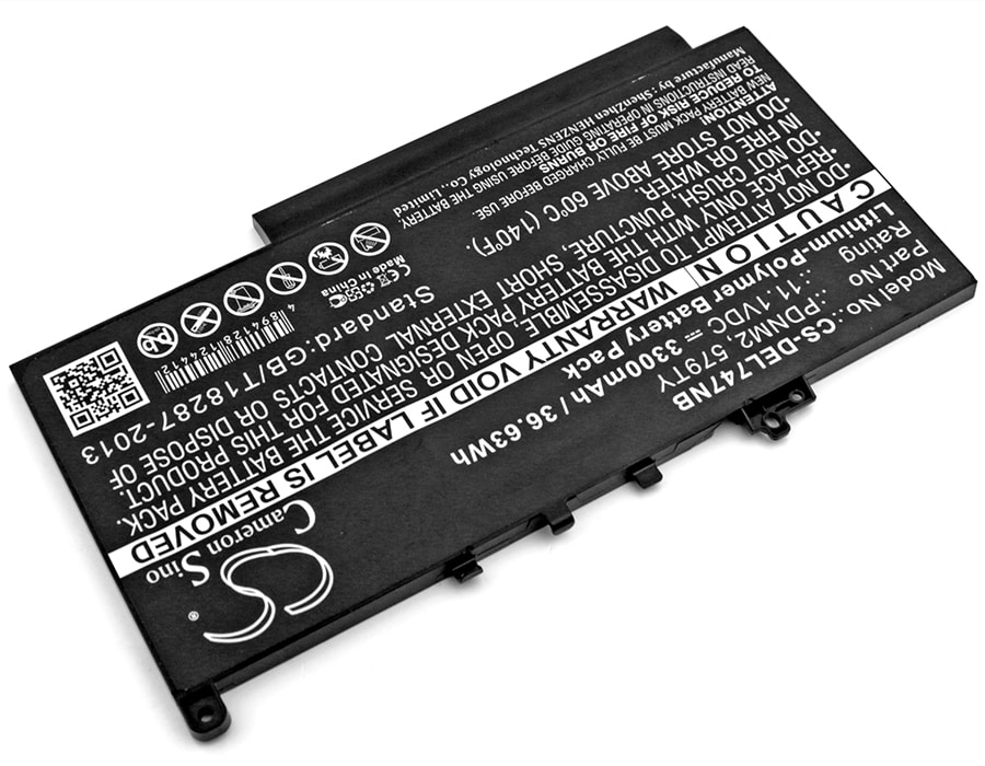 Batteri till Notebook, Bärbar dator för DELL Latitude E7470, Latitude E7270 m.fl.