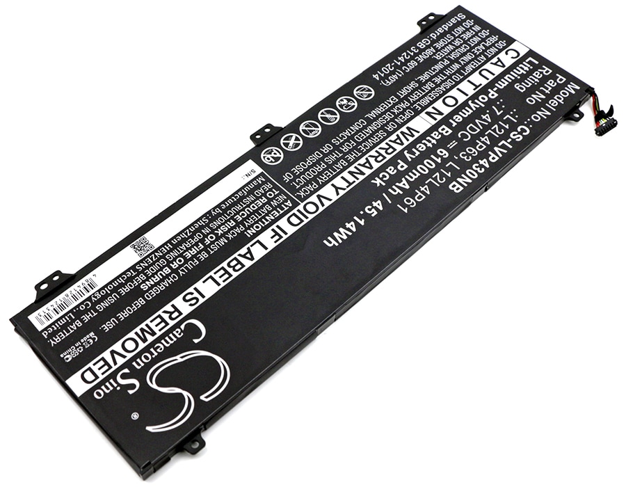 Batteri till Notebook, Bärbar dator för Lenovo IdeaPad U330p, IdeaPad U330t m.fl.