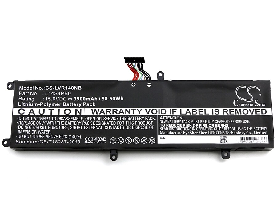 Batteri till Notebook, Bärbar dator för Lenovo Savers 14, Rescuer 15-ISK-I7 m.fl.