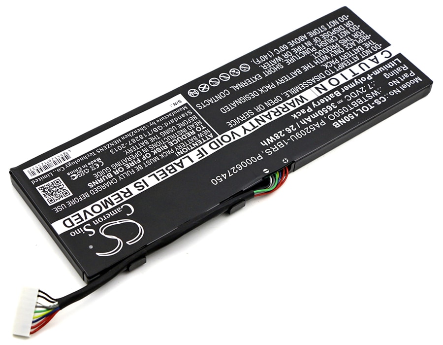 Batteri till Notebook, Bärbar dator för Toshiba Satellite L10T, Satellite L10W m.fl.