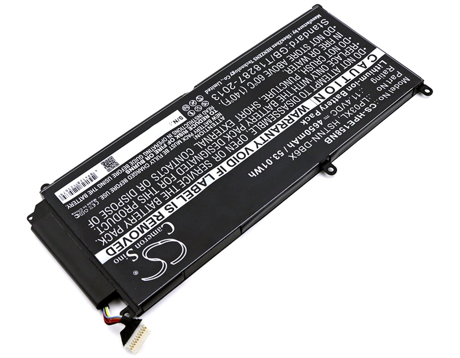Batteri till Notebook, Bärbar dator för HP Envy 15-AE015TX, N1V47PA, Envy 15-AE016TX m.fl.