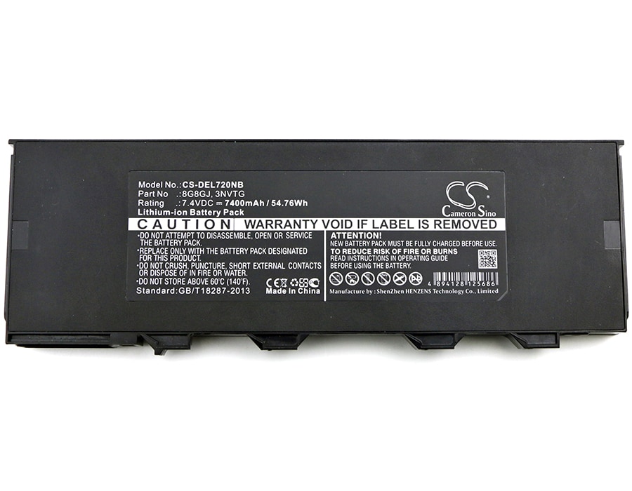 Batteri till Notebook, Bärbar dator för DELL Latitude 7204 m.fl.