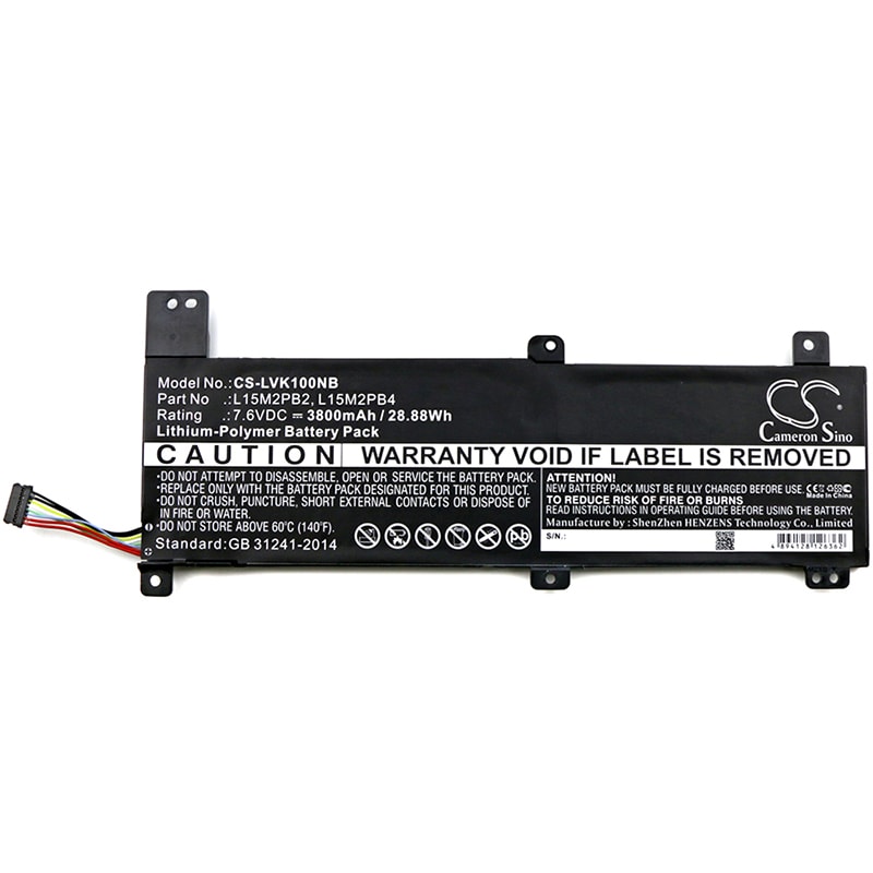 Batteri till Notebook, Bärbar dator för Lenovo Chromebook 100s, Ideapad 310 14ISK m.fl.
