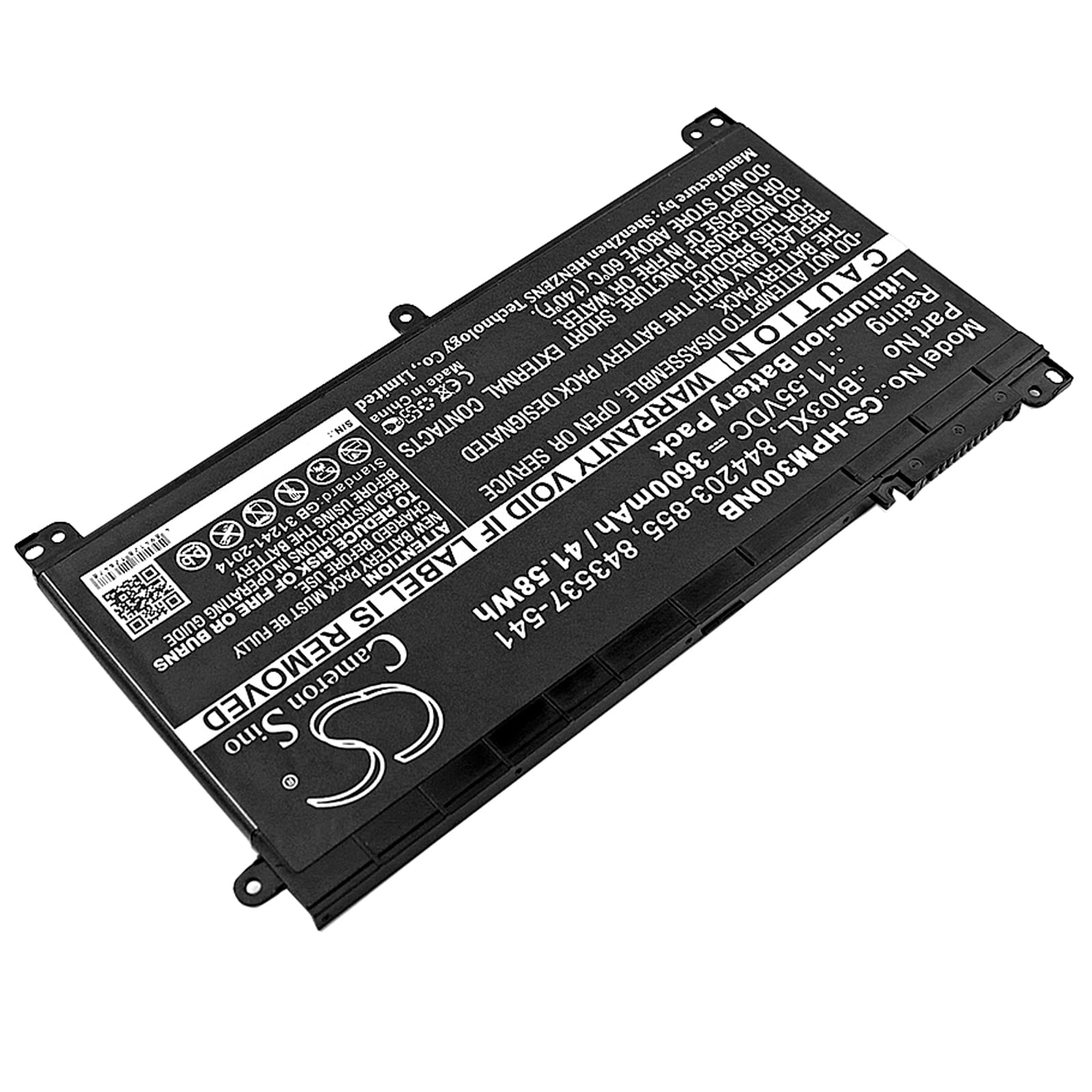 Batteri till Notebook, Bärbar dator för HP Pavilion X360 13-U113TU, Pavilion M3-U m.fl.