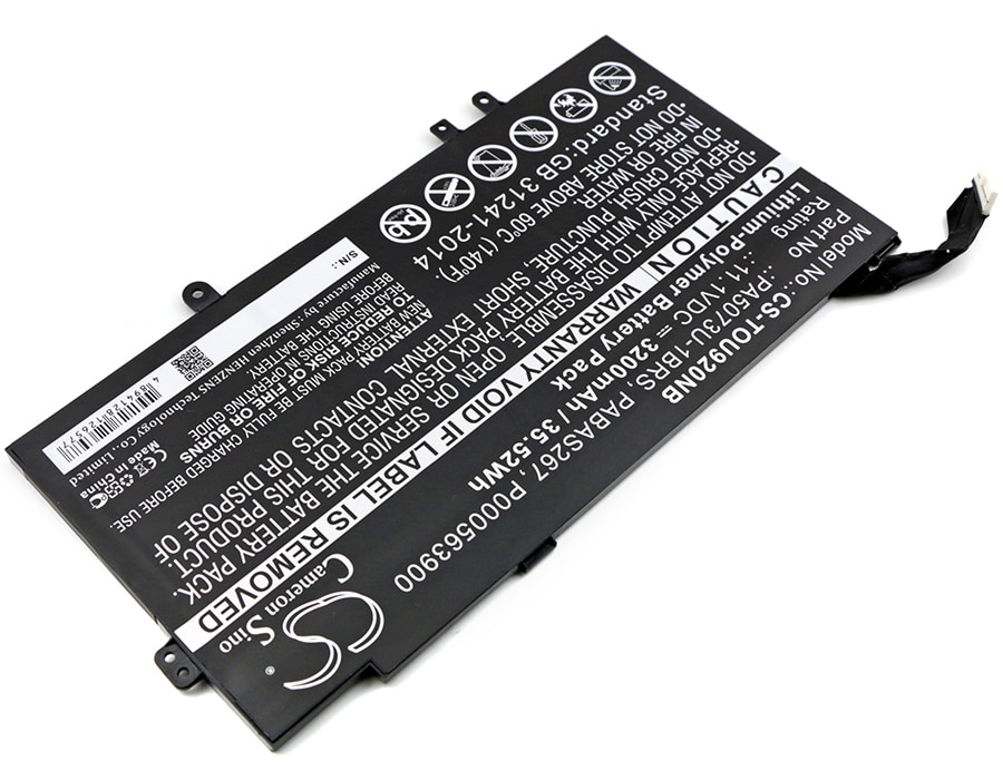Batteri till Notebook, Bärbar dator för Toshiba Satellite U925t, Satellite U920t m.fl.