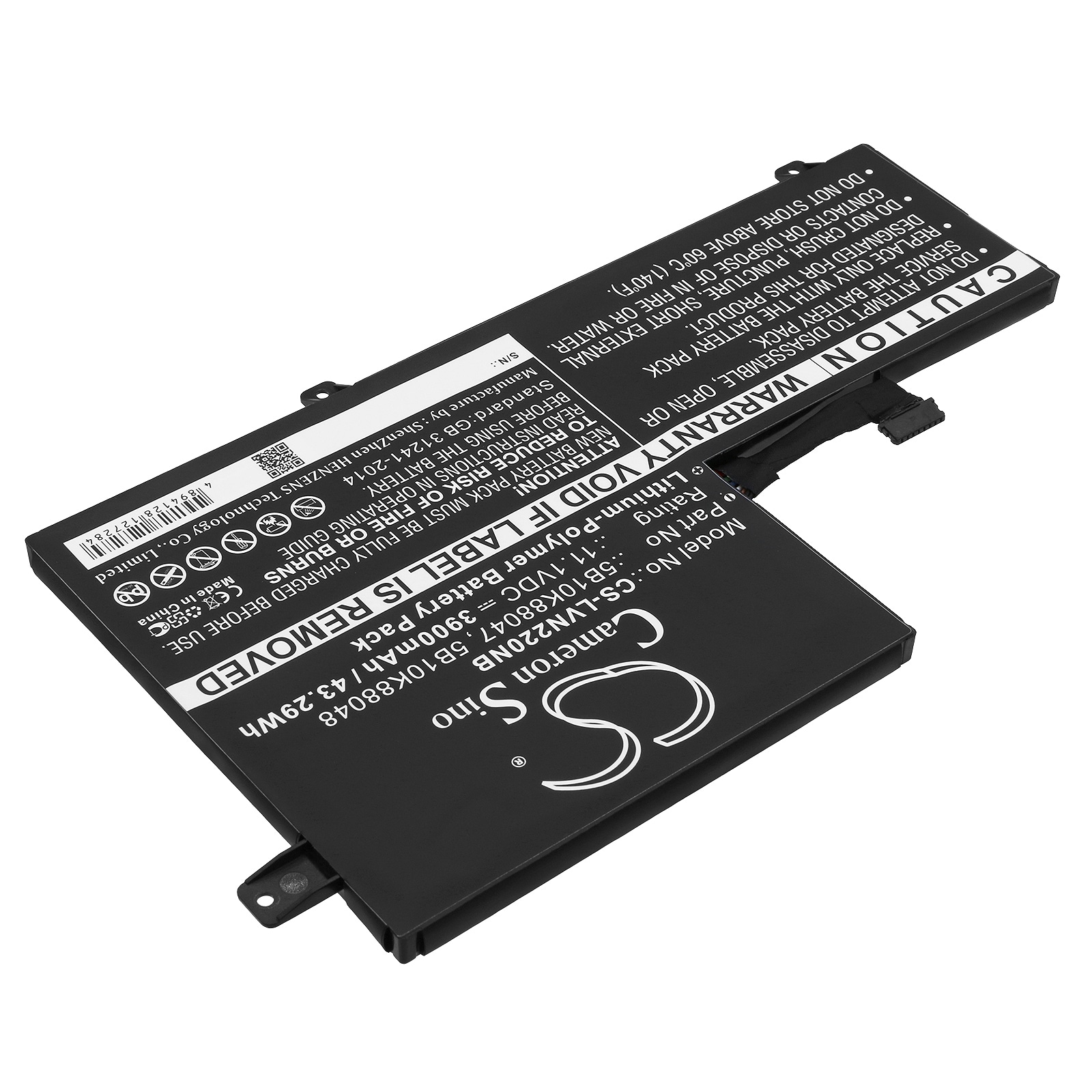 Batteri till Notebook, Bärbar dator för Lenovo N22 Chromebook, Chromebook N22-20 m.fl.