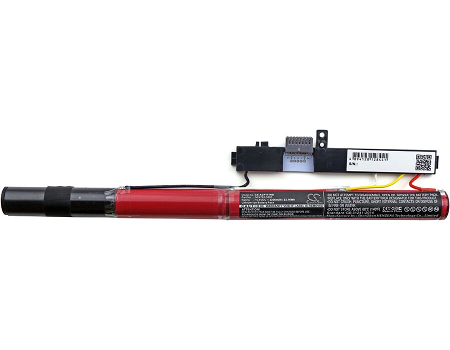 Batteri till Notebook, Bärbar dator för Acer Aspire One 14 Z1401, Z1401, Z1-401-C9JN m.fl.
