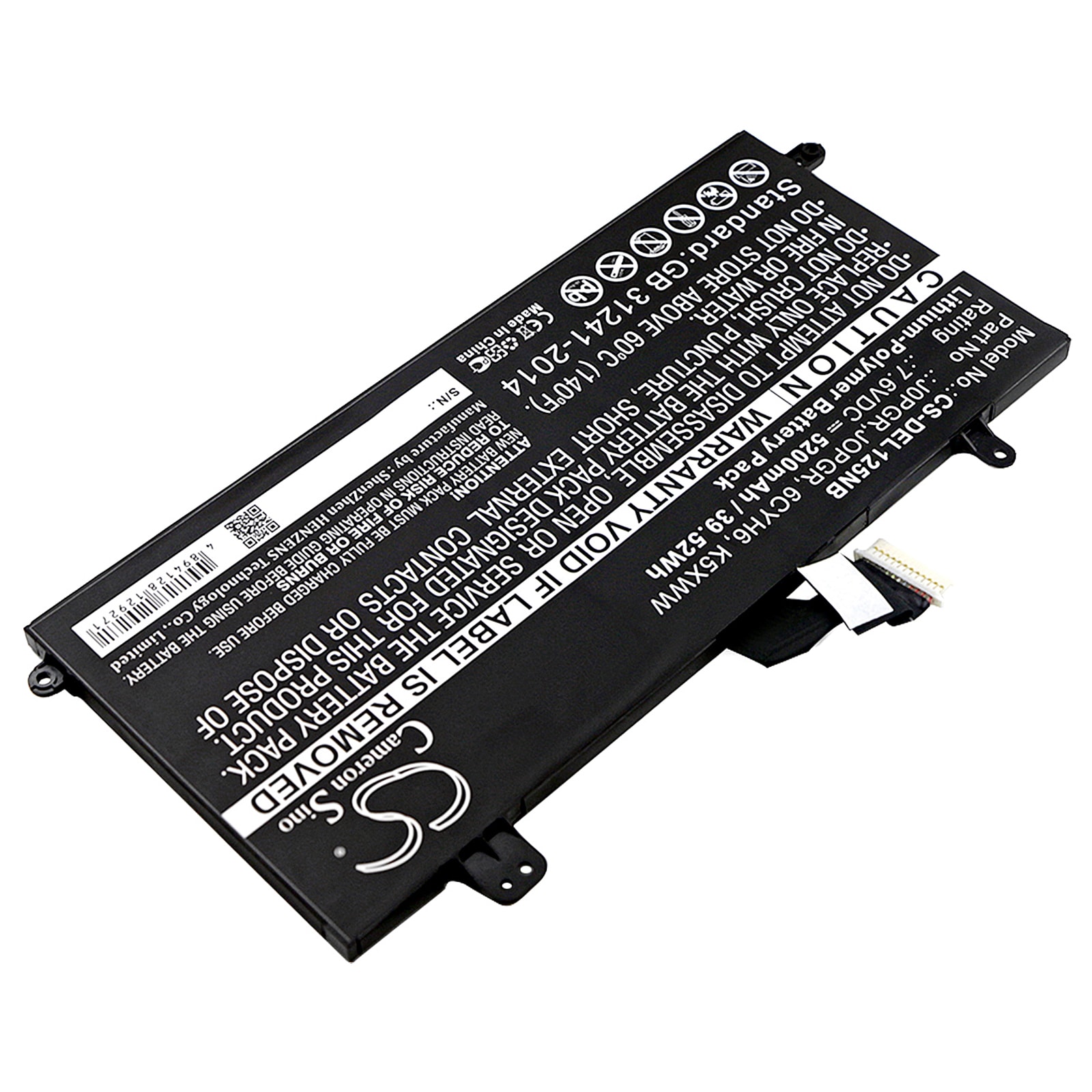 Batteri till Notebook, Bärbar dator för DELL N003L7390-C-D1606FTCN, Latitude 5290 m.fl.