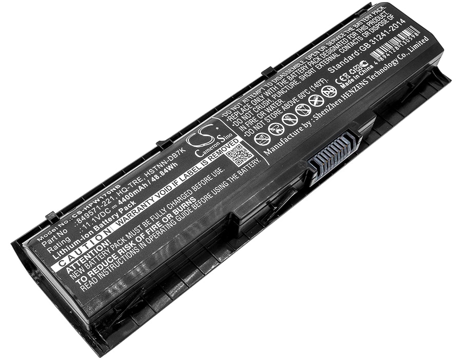Batteri till Notebook, Bärbar dator för HP Omen 17-w000, Omen 17-w002ng m.fl.