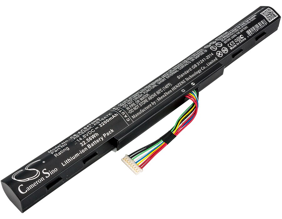 Batteri till Notebook, Bärbar dator för Acer Aspire E5-475G, Aspire E5-523G m.fl.