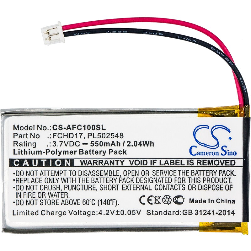 Batteri till Kamera för ACME FlyCamOne HD, CarC, FlyCamOne 720p