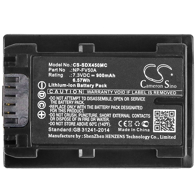 Batteri till Kamera för Sony FDR-AX40, FDR-AX45, FDR-AX60 m.fl.