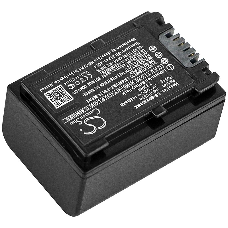 Batteri till Kamera för Sony FDR-AX40, FDR-AX45, FDR-AX60 m.fl.