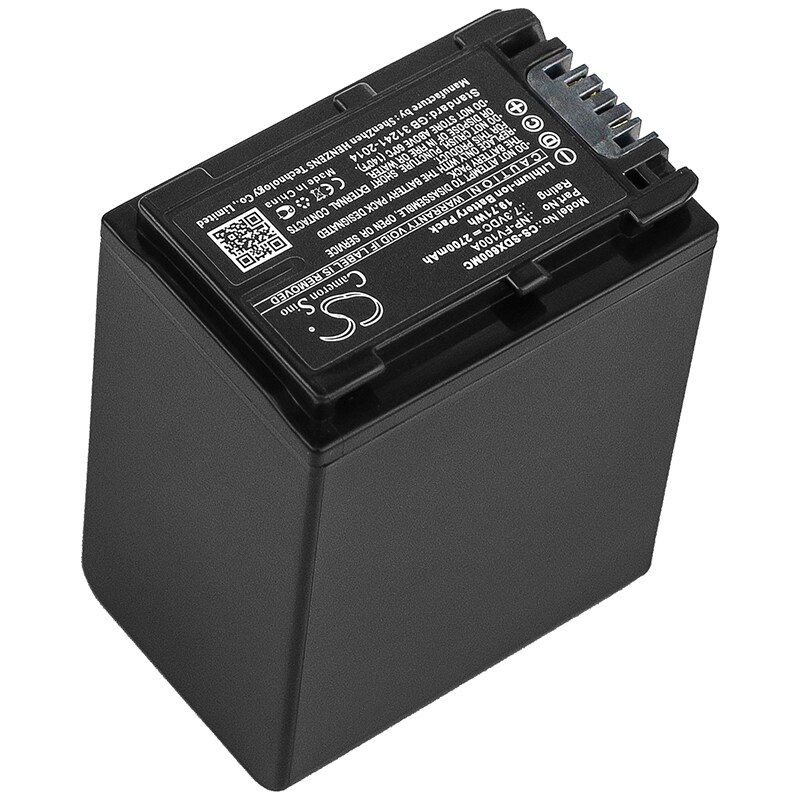 Batteri till Kamera för Sony FDR-AX40, FDR-AX45, FDR-AX60 m.fl.