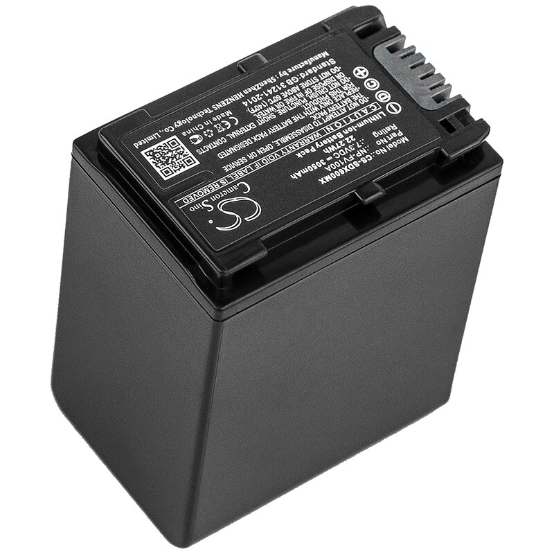 Batteri till Kamera för Sony FDR-AX40, FDR-AX45, FDR-AX60 m.fl.