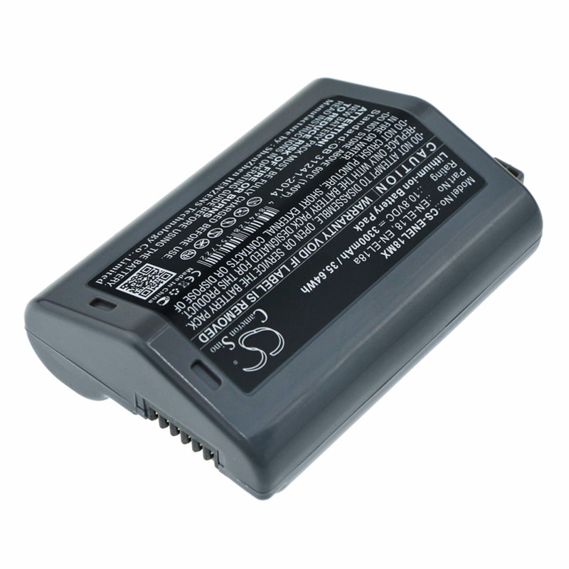Batteri till Kamera för Nikon D4 DSLR, D4S, D5 m.fl.