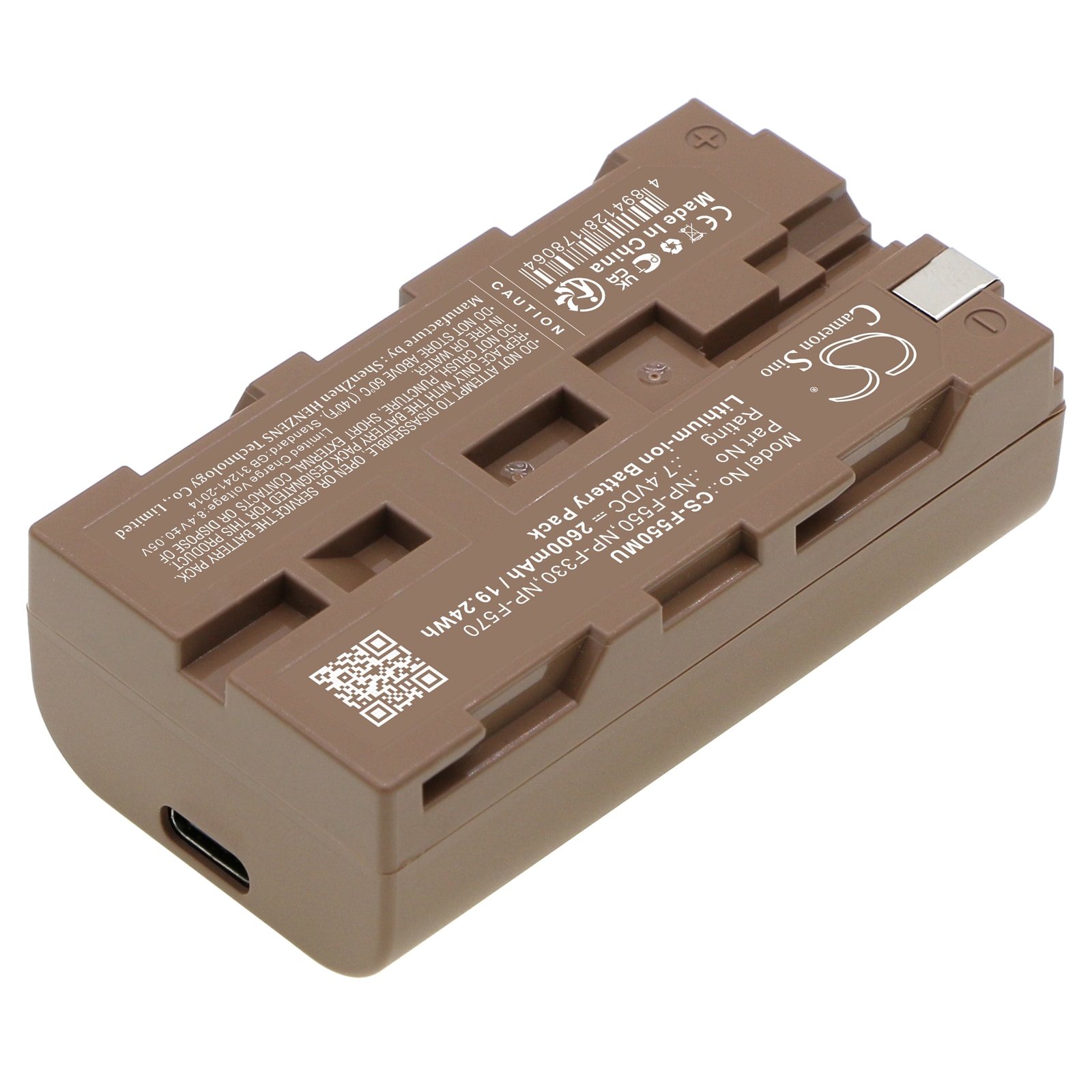 Batteri till Kamera för Sony CCD-SC7, CCD-SC9, CCD-TR12 m.fl.