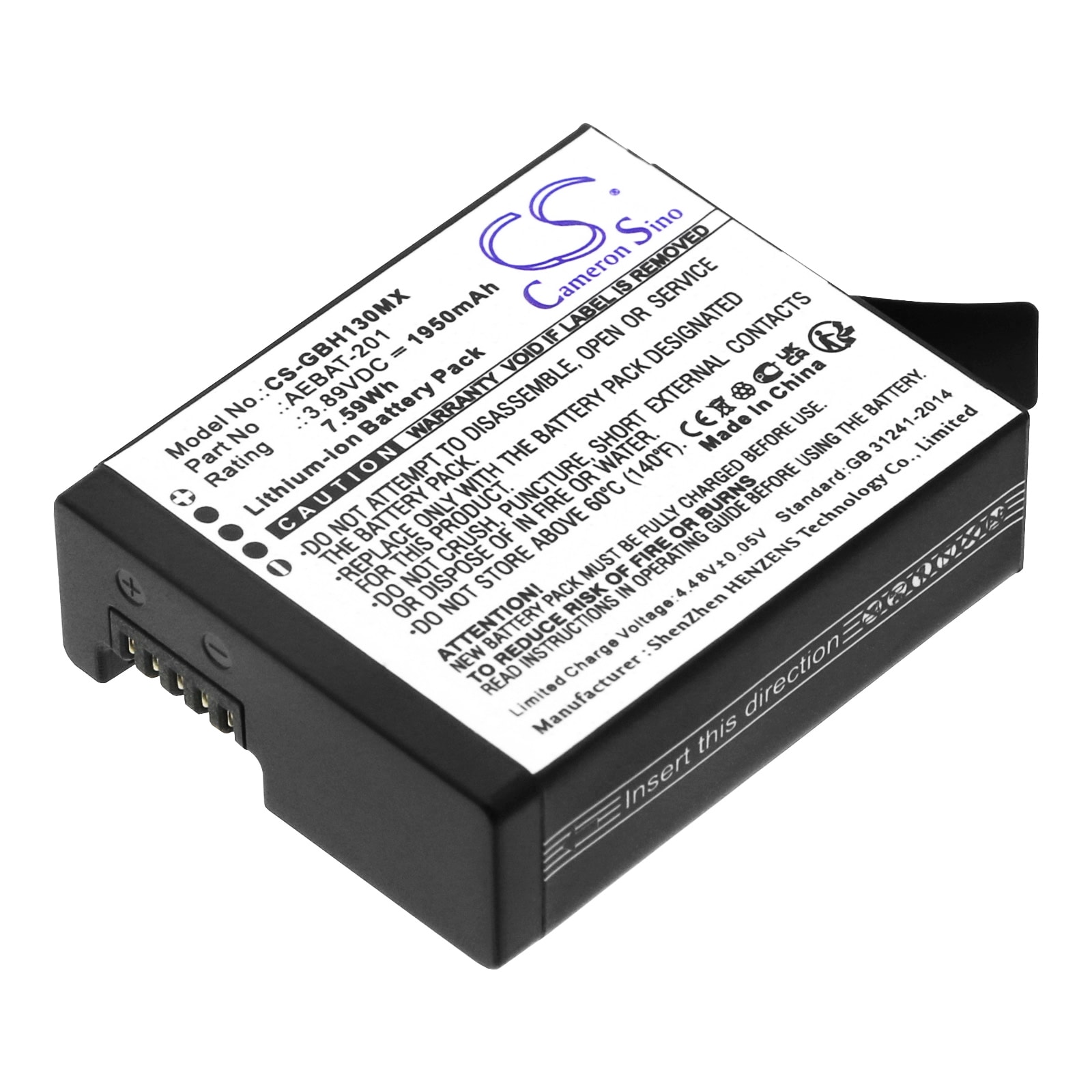 Batteri till Kamera för GoPro Hero 13