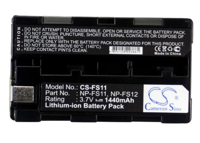 Batteri till Kamera för Sony CCD-CR1E, Cyber-shot DSC-P20, Cyber-shot DSC-F505K m.fl.