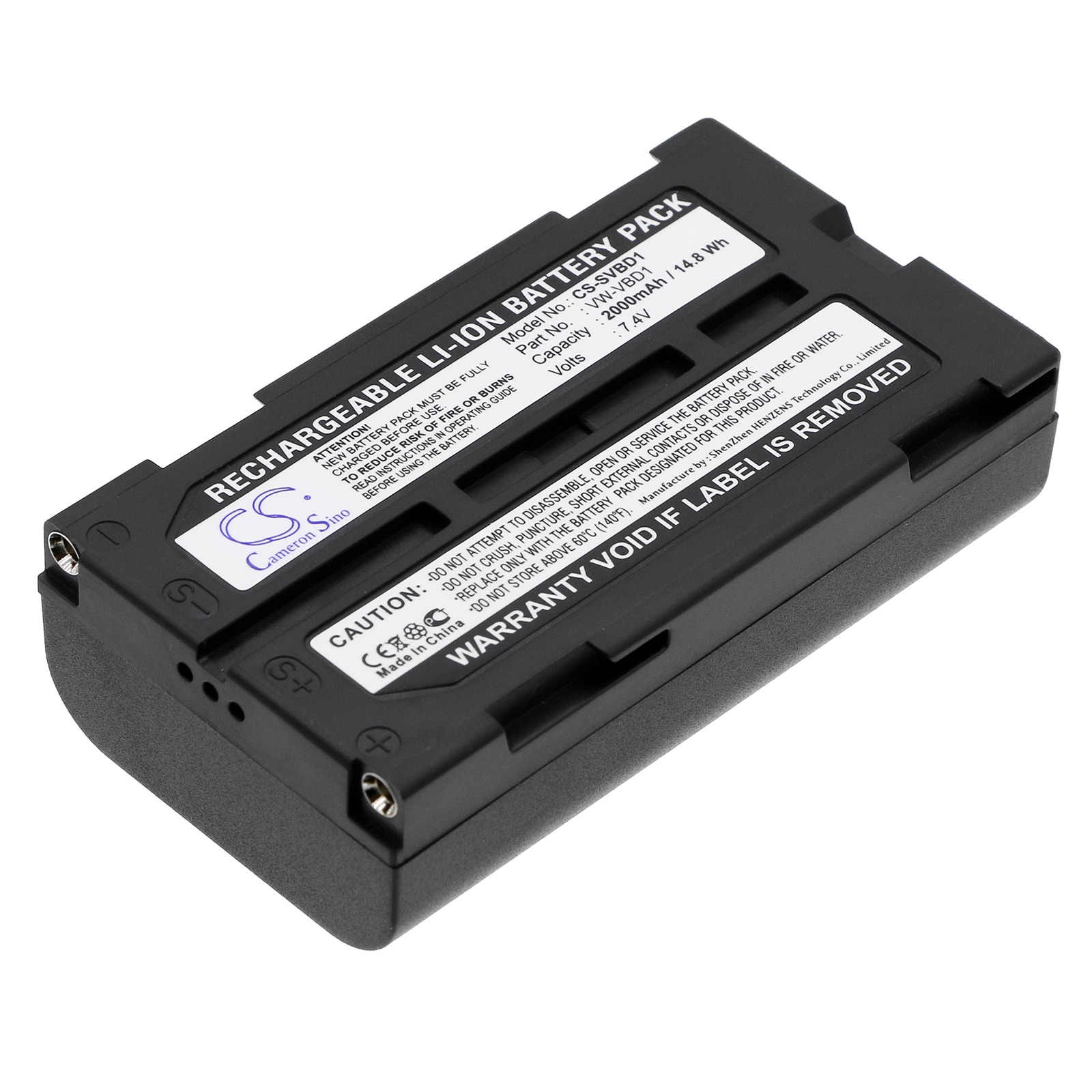 Batteri till Kamera för RCA CC8251, Pro 598, Pro 698H m.fl.