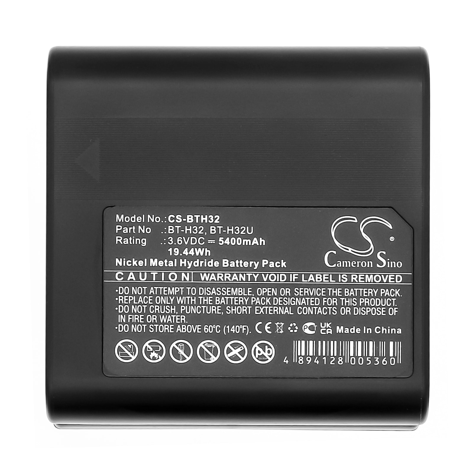 Batteri till Kamera för Sharp VL-AH50S, VL-AH1510, VL-AH131E m.fl.