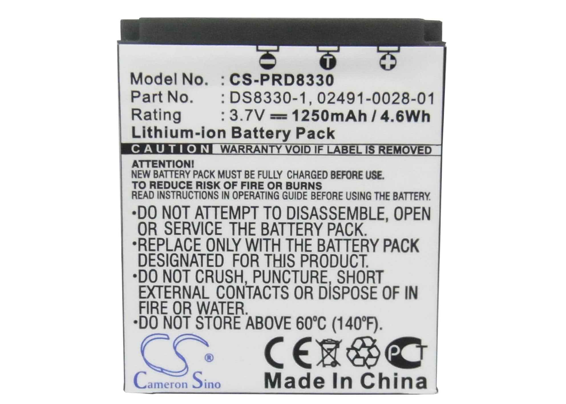 Batteri till Kamera för Revue DC 10.1, DC 100, DC 80 SZ m.fl.