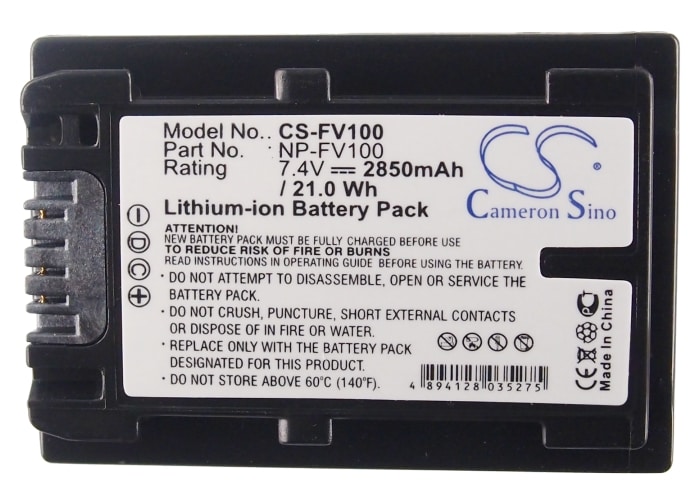 Batteri till Kamera för Sony HDR-TG1, HDR-TG3E, HDR-TG5 m.fl.
