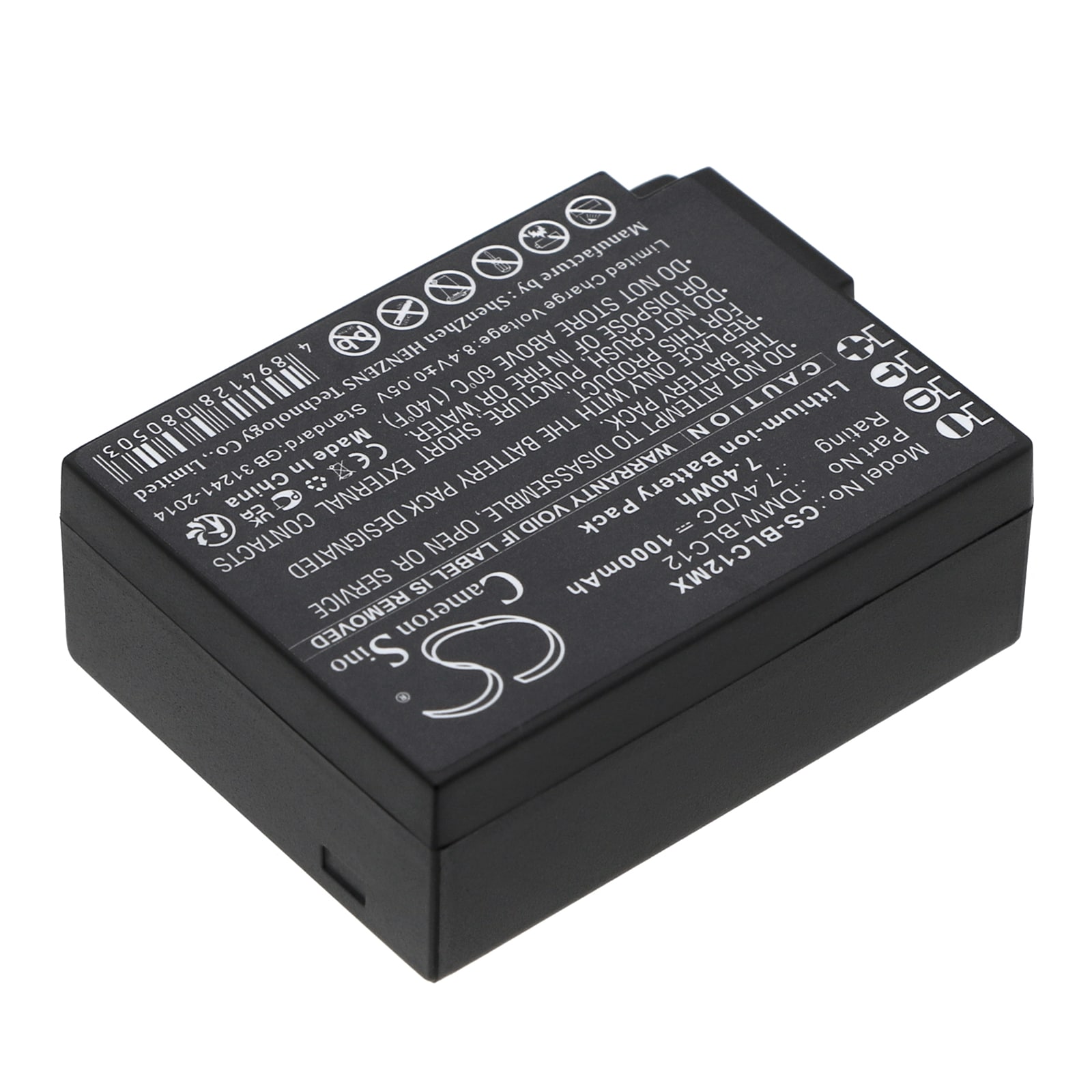 Batteri till Kamera för Leica V-Lux 4, Leica Q