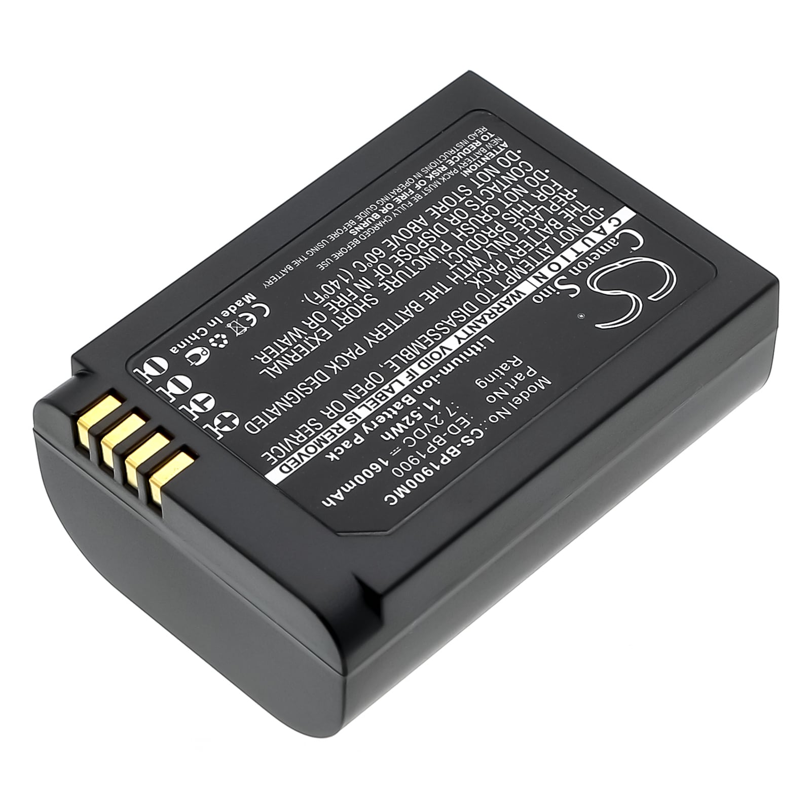 Batteri till Kamera för Samsung NX1, EV-NX1ZZZBMBUS, EV-NX1ZZZBQBUS m.fl.