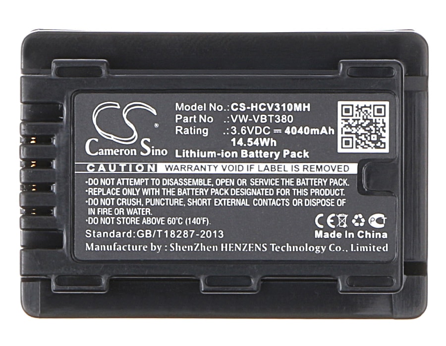 Batteri till Kamera för Panasonic HC-W570, HC-W580, HC-W850EB m.fl.