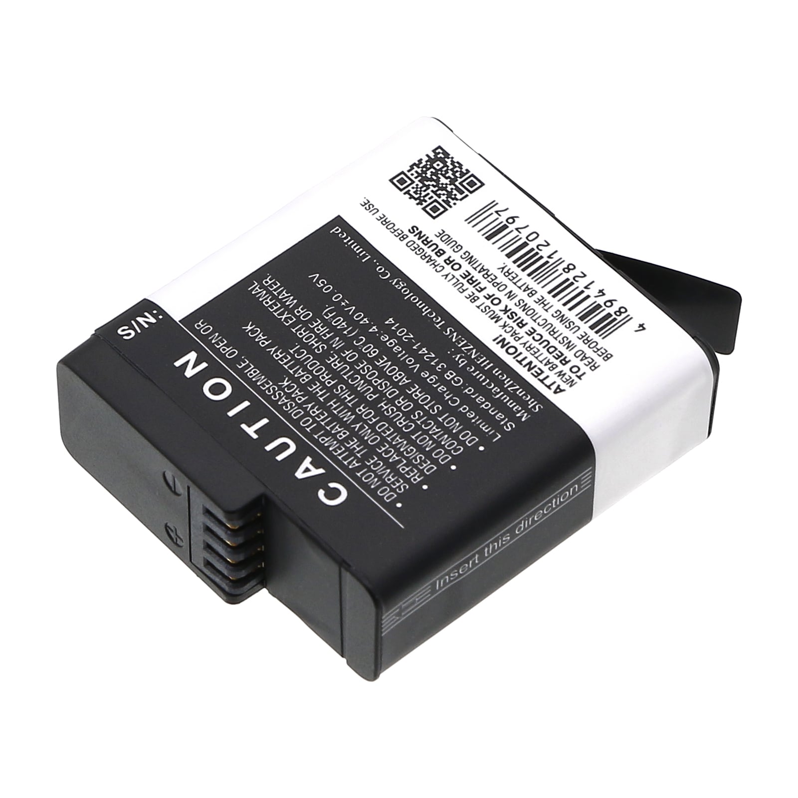 Batteri till Kamera för GoPro Hero 5, CHDHX-501, ASST1 m.fl.