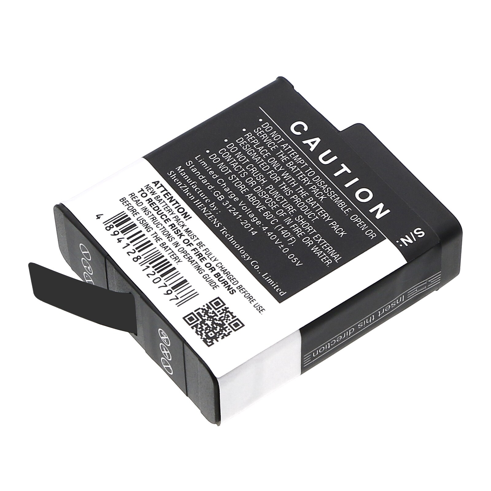 Batteri till Kamera för GoPro Hero 5, CHDHX-501, ASST1 m.fl.
