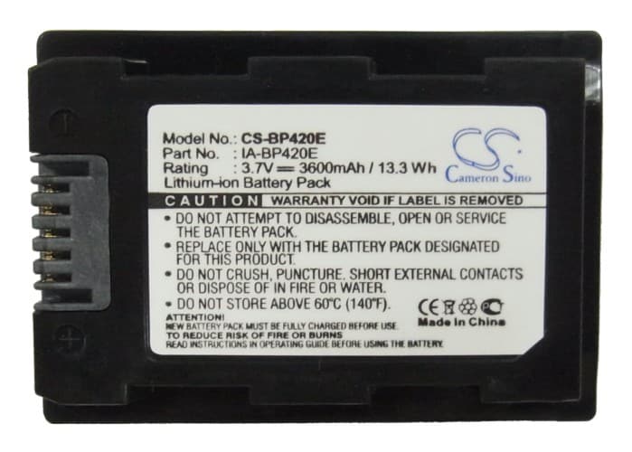 Batteri till Kamera för Samsung HMX-S10, HMX-S15, HMX-S16 m.fl.